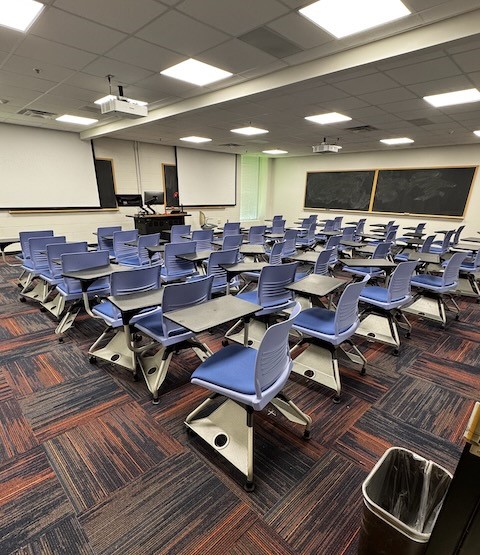 New classrooms and lab rooms